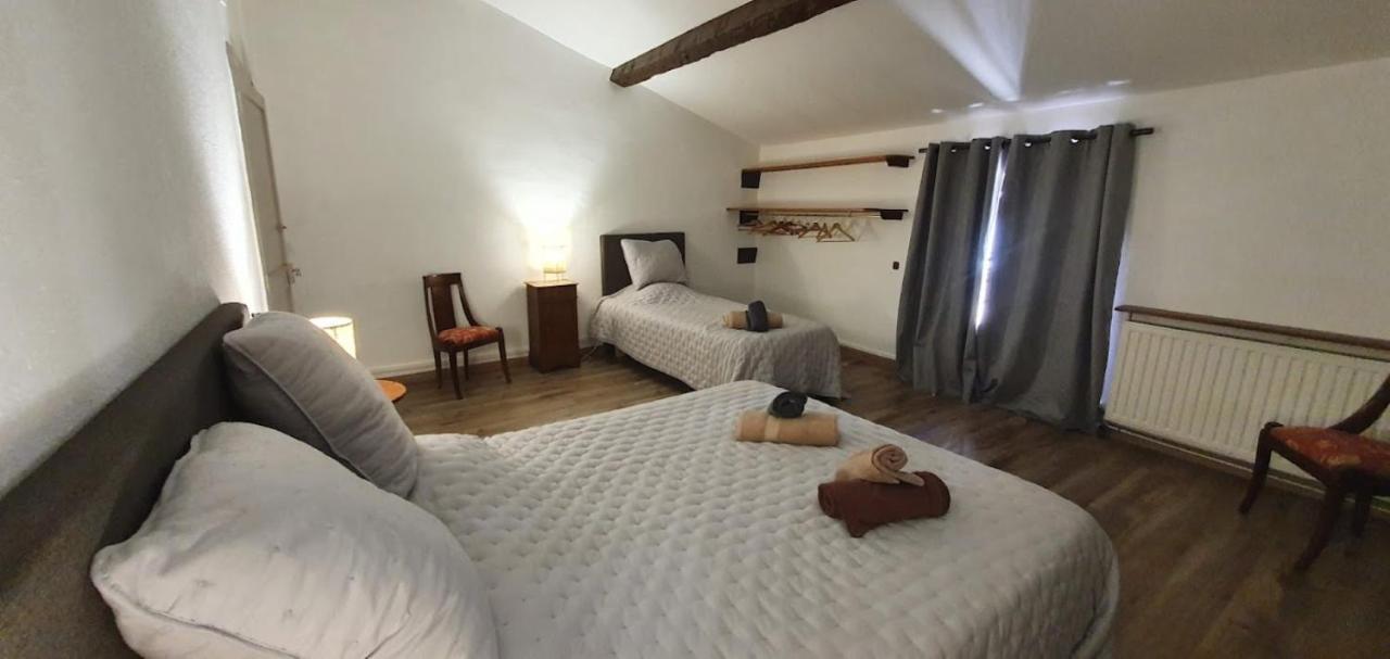 Gite De 420 Metres Carres Dans Chateau L'Ange Au Violon Jusqu'A 13 Couchages Conques-sur-Orbiel Exteriér fotografie