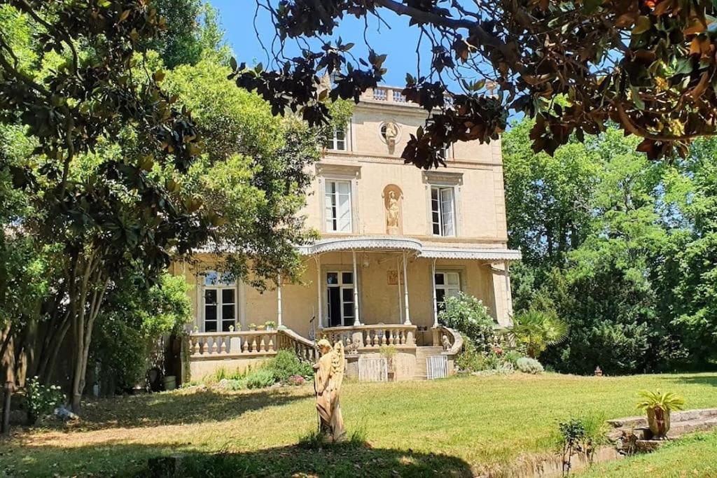 Gite De 420 Metres Carres Dans Chateau L'Ange Au Violon Jusqu'A 13 Couchages Conques-sur-Orbiel Exteriér fotografie
